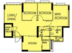Blk 128B Eastcrown @ Canberra (Sembawang), HDB 4 Rooms #520053721